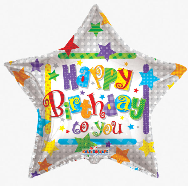 Jumbo Happy Birthday Balloons - 36"