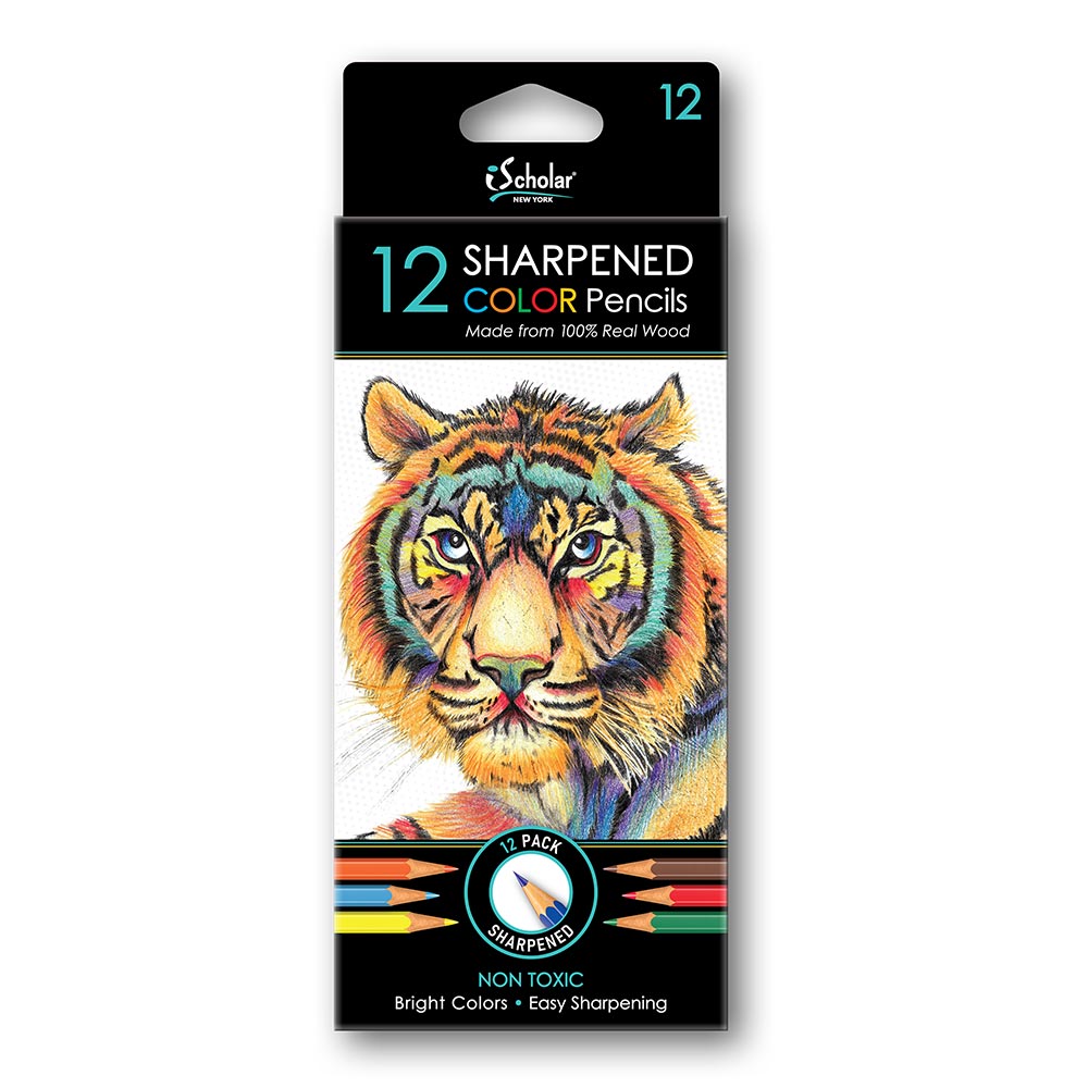 #2 Color Pencils iScholar- 12ct