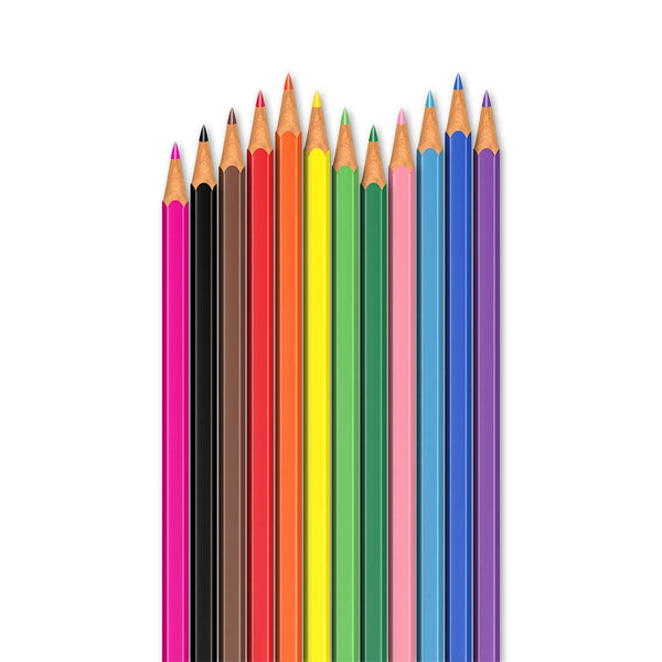 #2 Color Pencils iScholar- 12ct