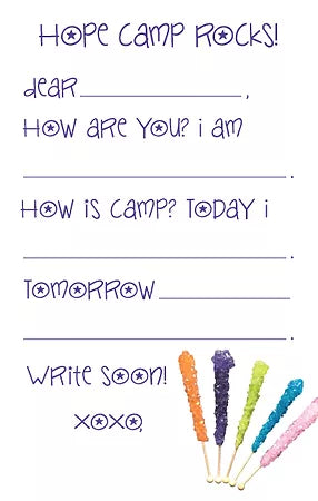 Camp Stationery from Home - Notepads